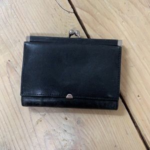 Vintage 90s Italian lamb leather wallet